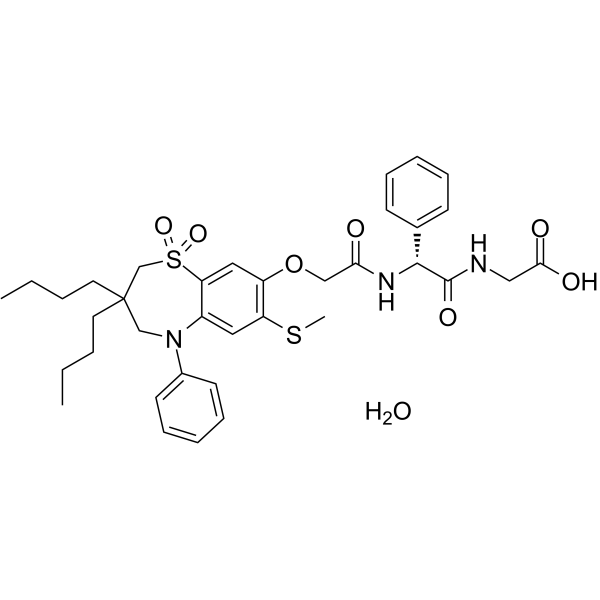 Elobixibat hydrate Structure